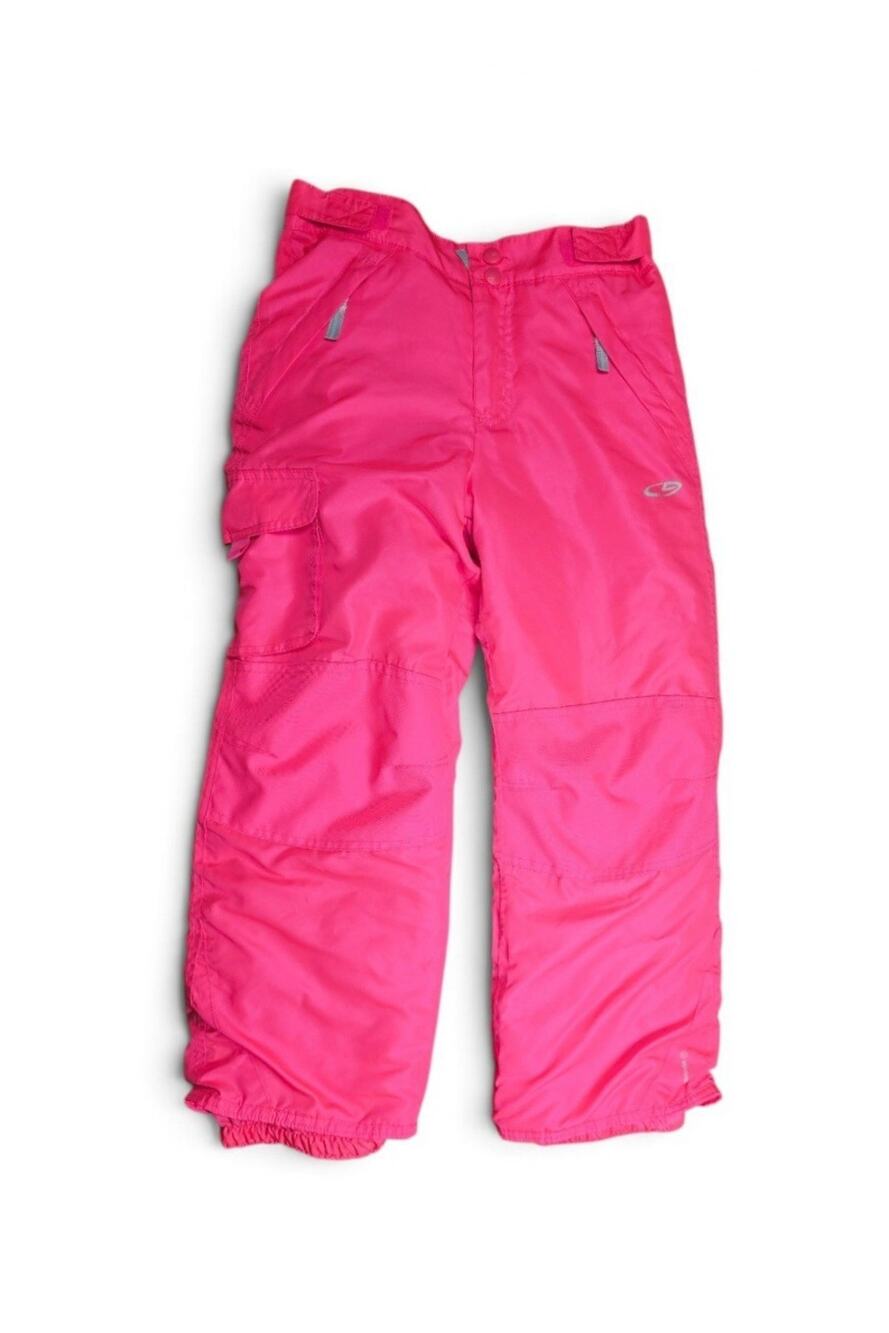 Champion C9 Venture Dry Youth Snow Ski Pants Pockets Reinforced Knee Pink M 7/8